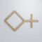 Ekena Millwork Small Cameron Decorative Fretwork Wood Wall Panels, Hickory, 19 "W x 11 3/8"H x 3/8"T WALW12X12X0375CAMHI - alternate 3